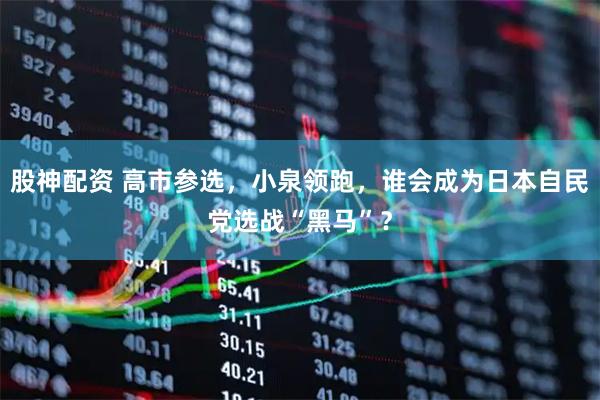 股神配资 高市参选，小泉领跑，谁会成为日本自民党选战“黑马”？